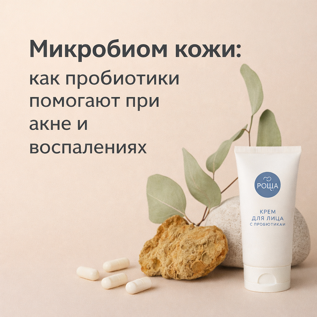 Микробиом кожи: как пробиотики помогают при акне и воспалениях