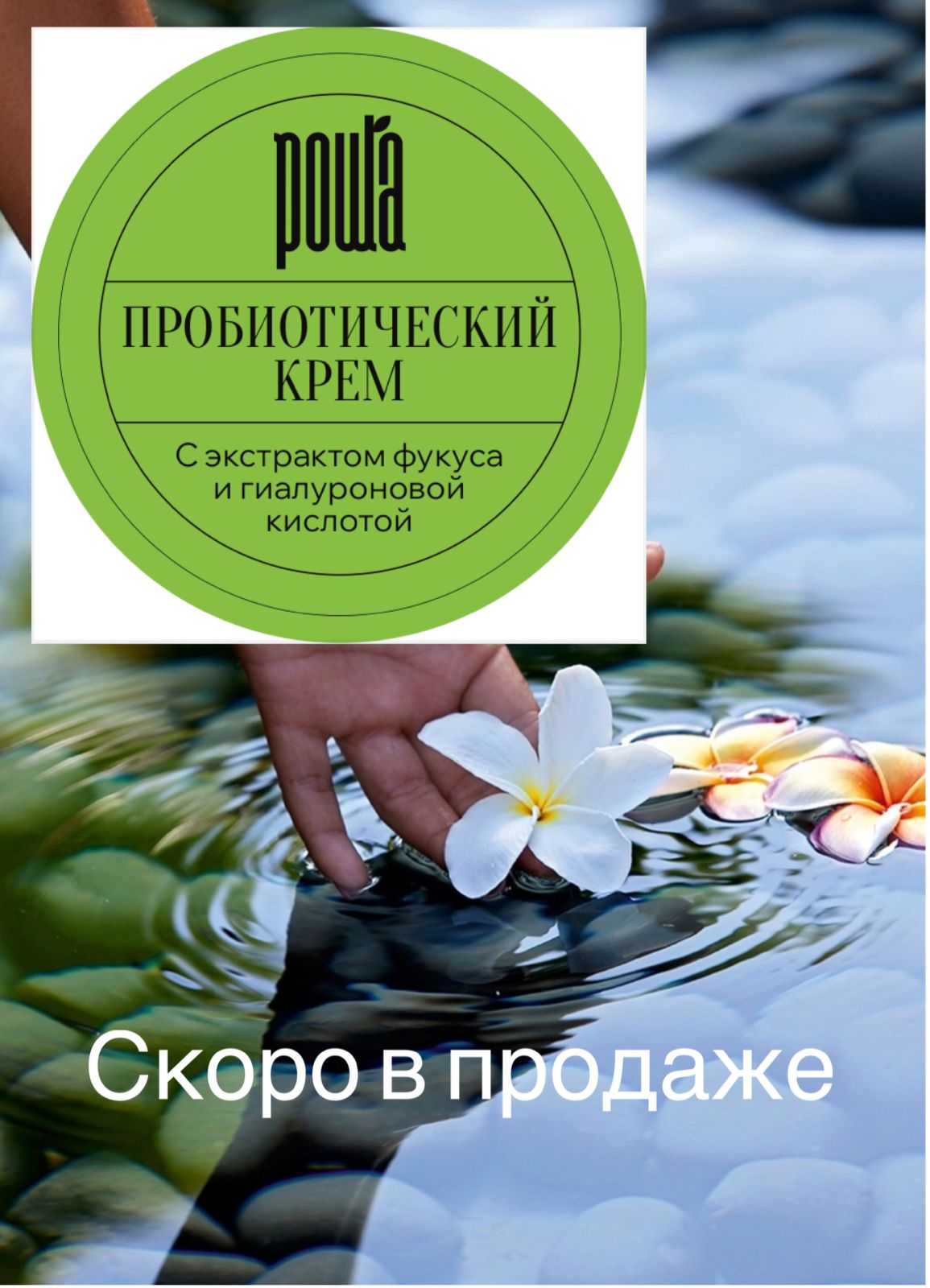 Пробиотический крем с экстрактом фикуса и гиалуроновой кислотой